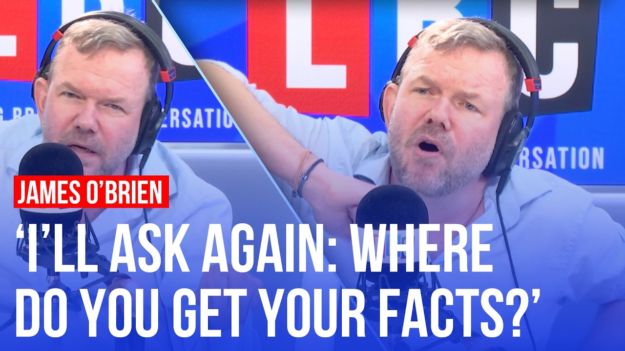 James O’Brien challenges caller’s defence of the super rich | LBC Debate