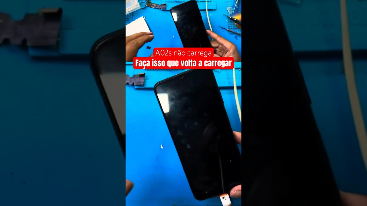 A02s N&Atilde;O CARREGA? Fa&ccedil;a isso que volta a carregar