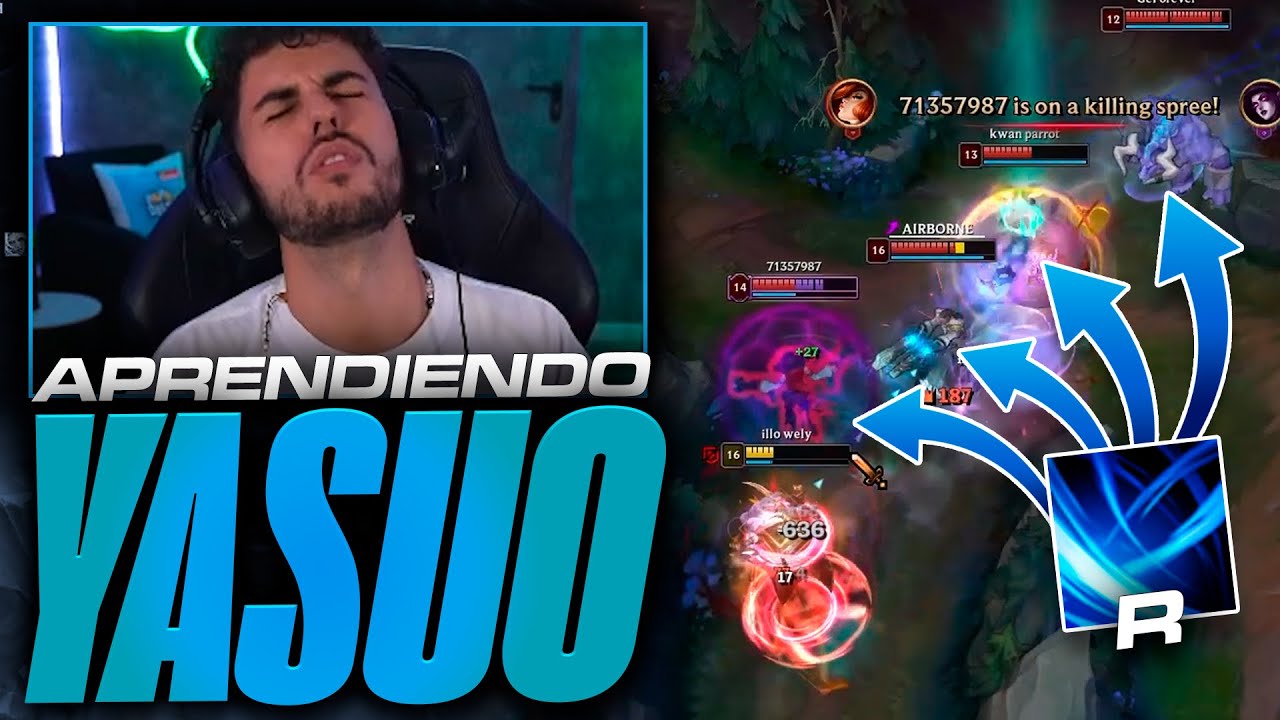 ¡Mi PRIMERA VEZ con YASUO! ¿Es normal MORIR TANTO con ESTE CAMPEÓN? | Werlyb