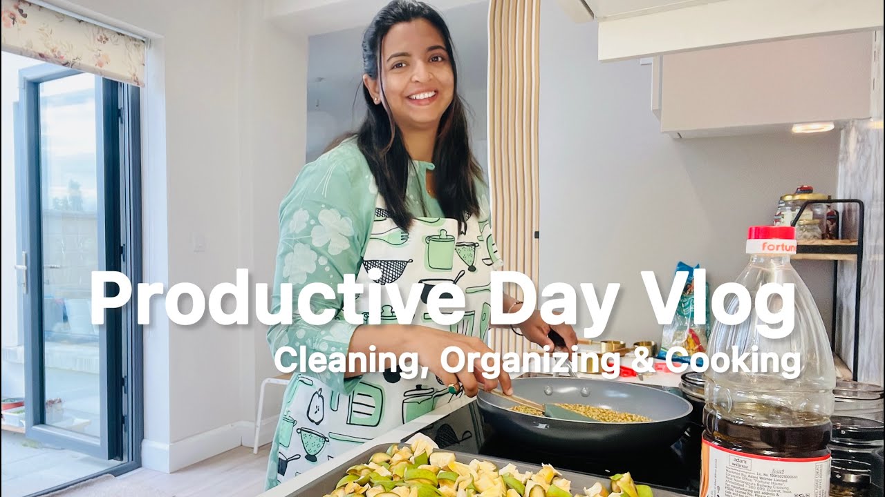 Productive Day Vlog |Bedroom Refresh, Organising & Mango Pickle Recipe| Indian Mom Weekend Routine