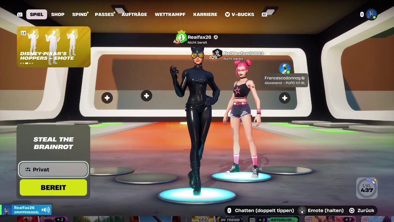 Fortnite Steal a brainrot traden und suche gute pets