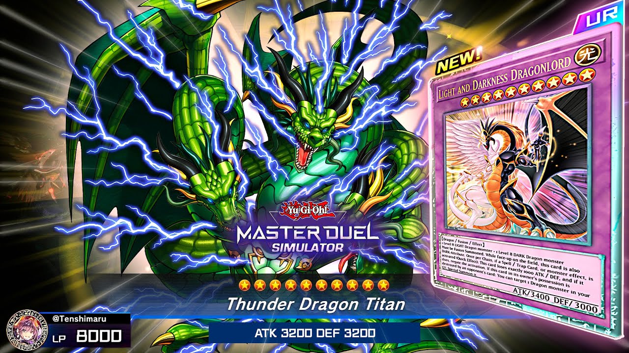 THUNDER DRAGON ARE NOW THE BEST DECK WITH THIS NEW CARD - 7 Negates + Lock | Light and Darkness