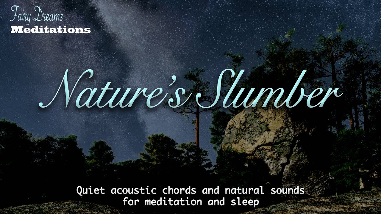 Nature's Slumber - acoustic guitar and nighttime insects for relaxing sleep