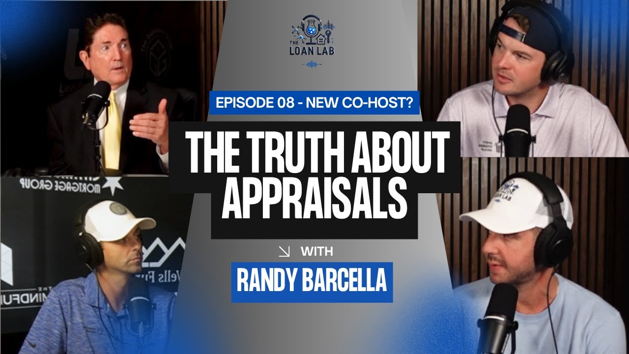 Ep. 8 – “Appraisal Myths & Market Truths (feat. Randy Barcella)” 🏡📉🎙️
