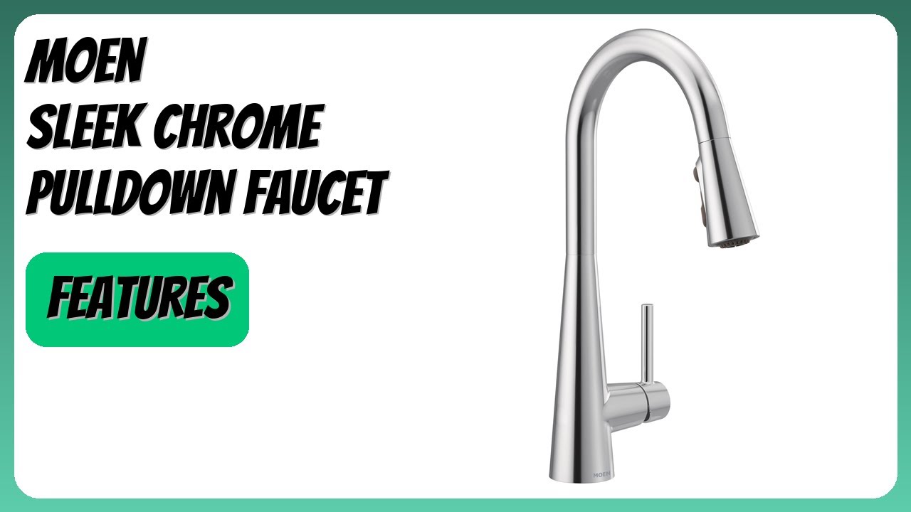 REVIEW (2026): Moen Sleek Chrome Pulldown Faucet. Features