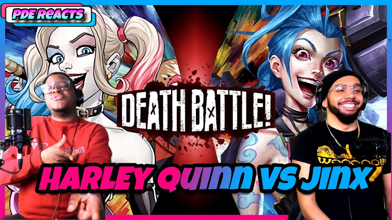 Harley Quinn VS Jinx | DEATH BATTLE! (REACTION)