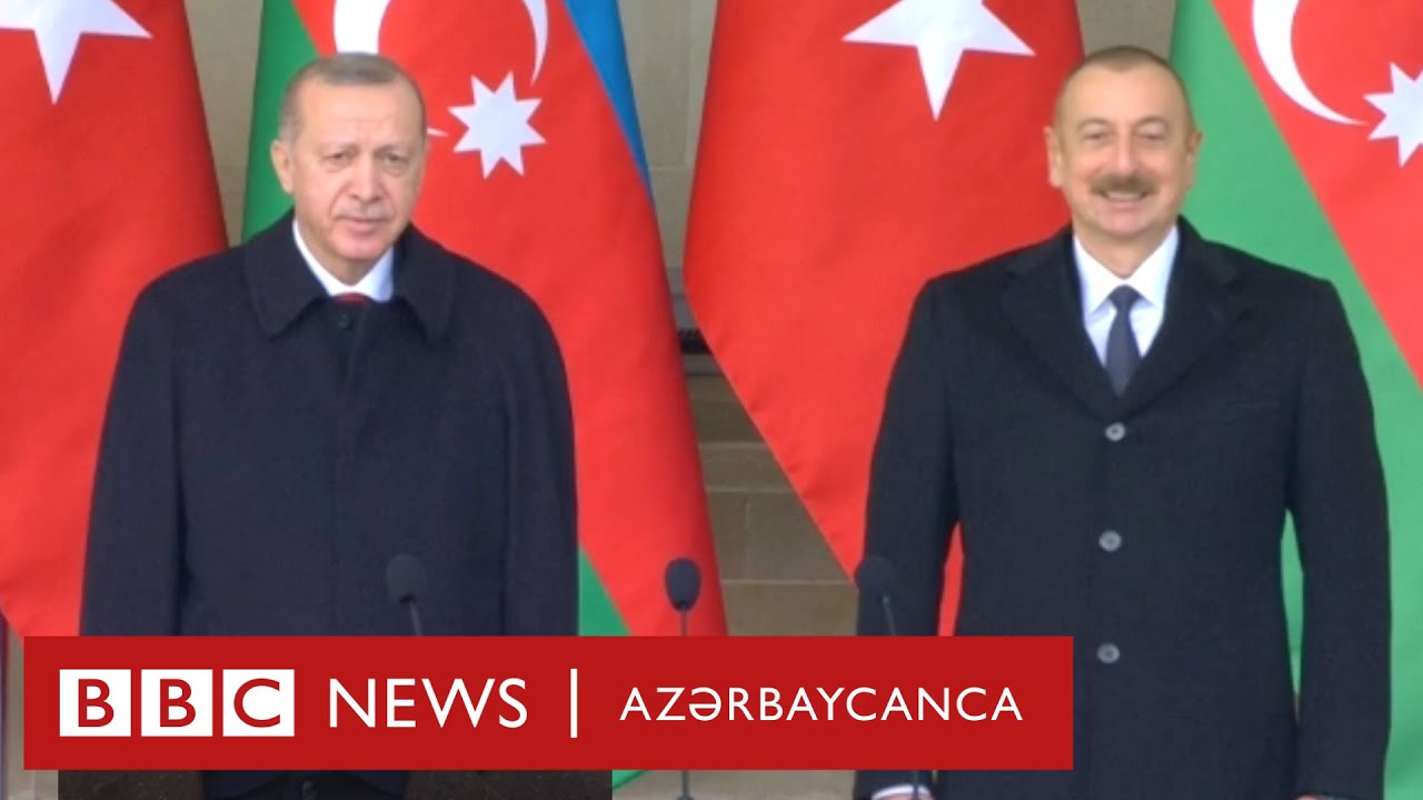 İlham Əliyev və Recep Tayyip Erdoğanın Bakıda Zəfər paradında çıxışları