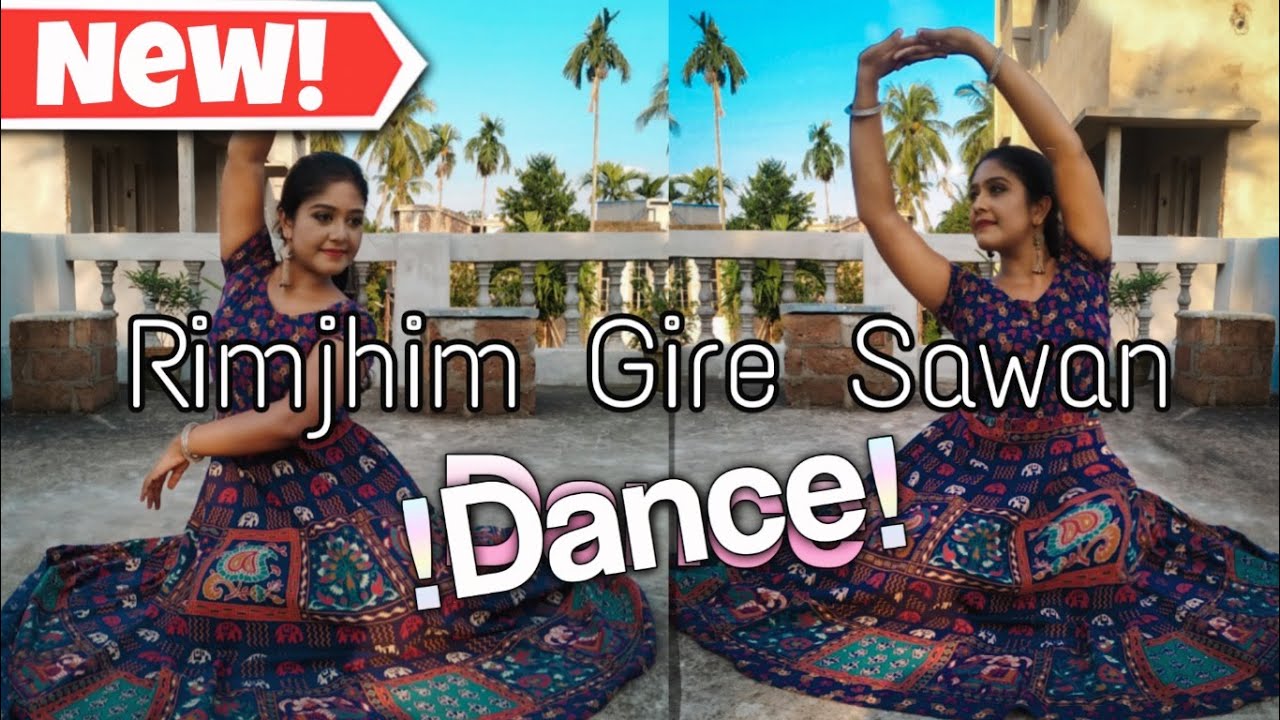 Rimjhim Gire Sawan | Dance Cover by Dishani Majumder | Shreya Ghoshal | Papon | Kishore Kumar Songs