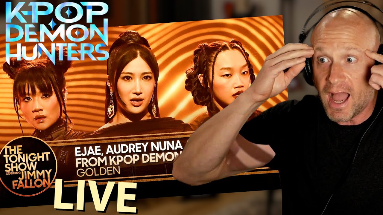Ещё ЛУЧШЕ вживую! Анализ вокала и выступления KPop Demon Hunters: Golden | The Tonight Show