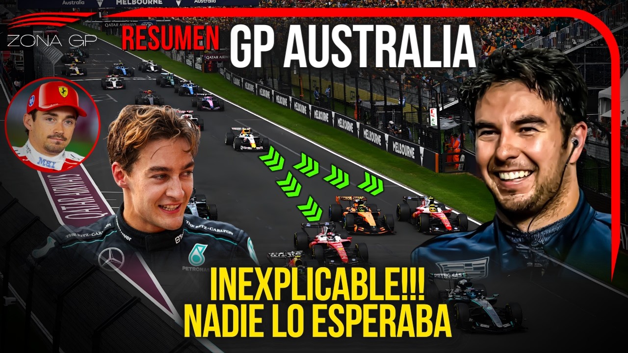 Checo Sobrevive, Ferrari Falla y  Mercedes domina | Resumen Australia 2026