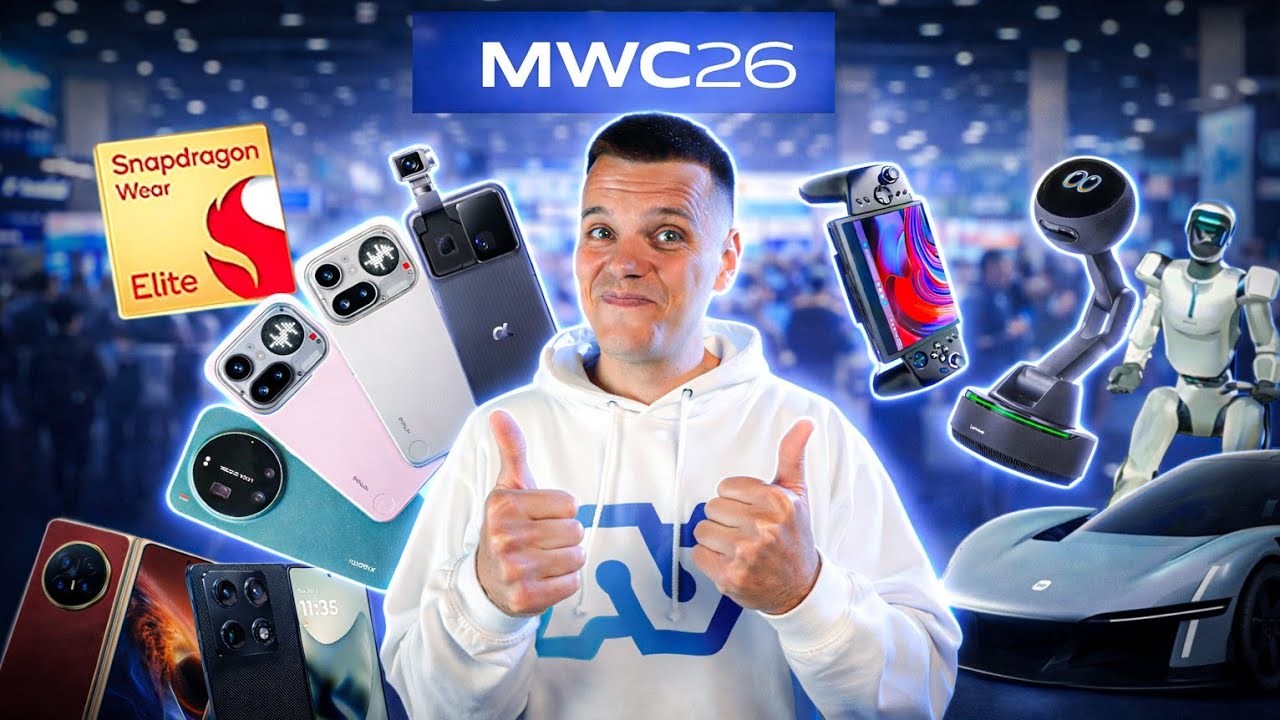 Підсумки MWC 2026: нові смартфони, Технології, Концепти та Роботи з AI