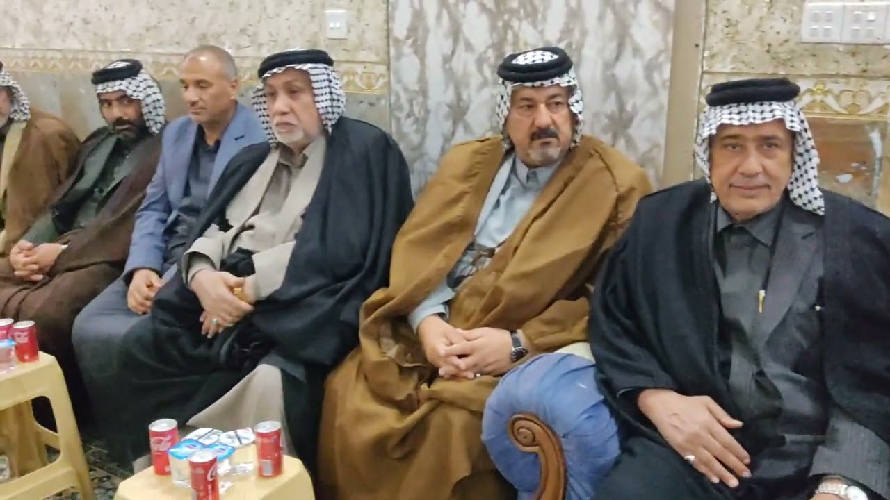 مشية مصاهره بين عشيره الساده البوجريو وعشيره البديري في النجف بعدسه الاعلامي وليد عزام ١٩ فبراير٢٠٢٢