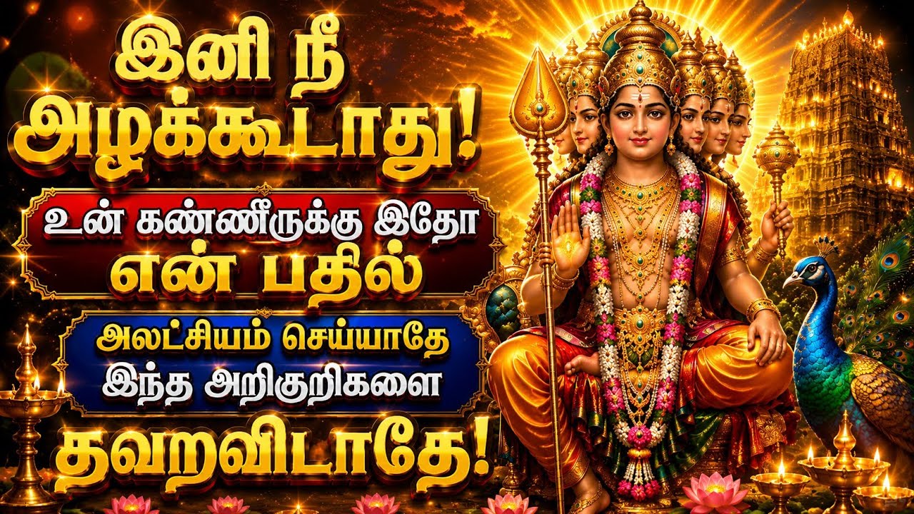 இனி நீ அழக்கூடாது உன் கண்ணீருக்கு இதோ என்  பதில் அலட்சியம் செய்யாதே @Anmegam6#trending #ai #om#tamil