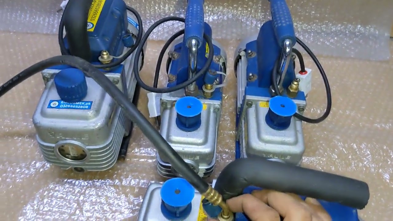 AC Fridge Value Vacuum Pump Stock in Pakistan Wholesale Handy low Priced Used Vacuum Pumps for HVAC