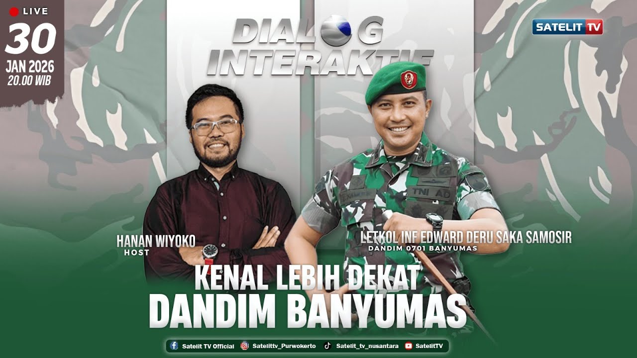 DIALOG INTERAKTIF - Kenal Lebih Dekat Dandim Banyumas