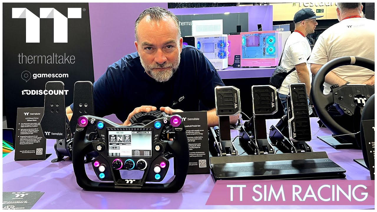 THERMALTAKE at full 6 in SIM RACING!!! VVVRRROOOUUMMMM