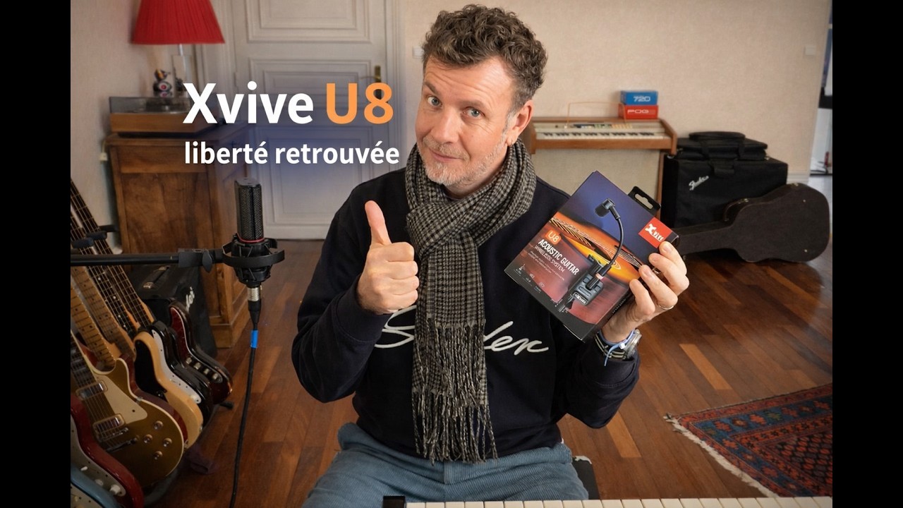 Test du Xvive U8 Acoustic Guitar Wireless System – liberté retrouvée sur guitare jazz manouche