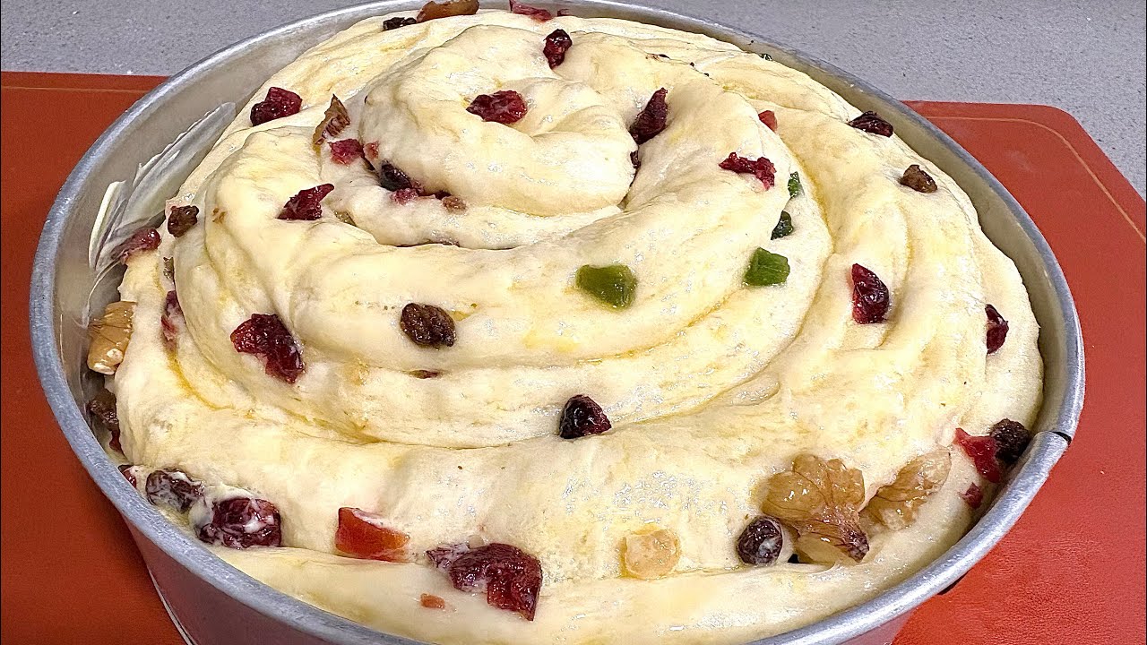 Christmas bread, super soft and fluffy 🍞