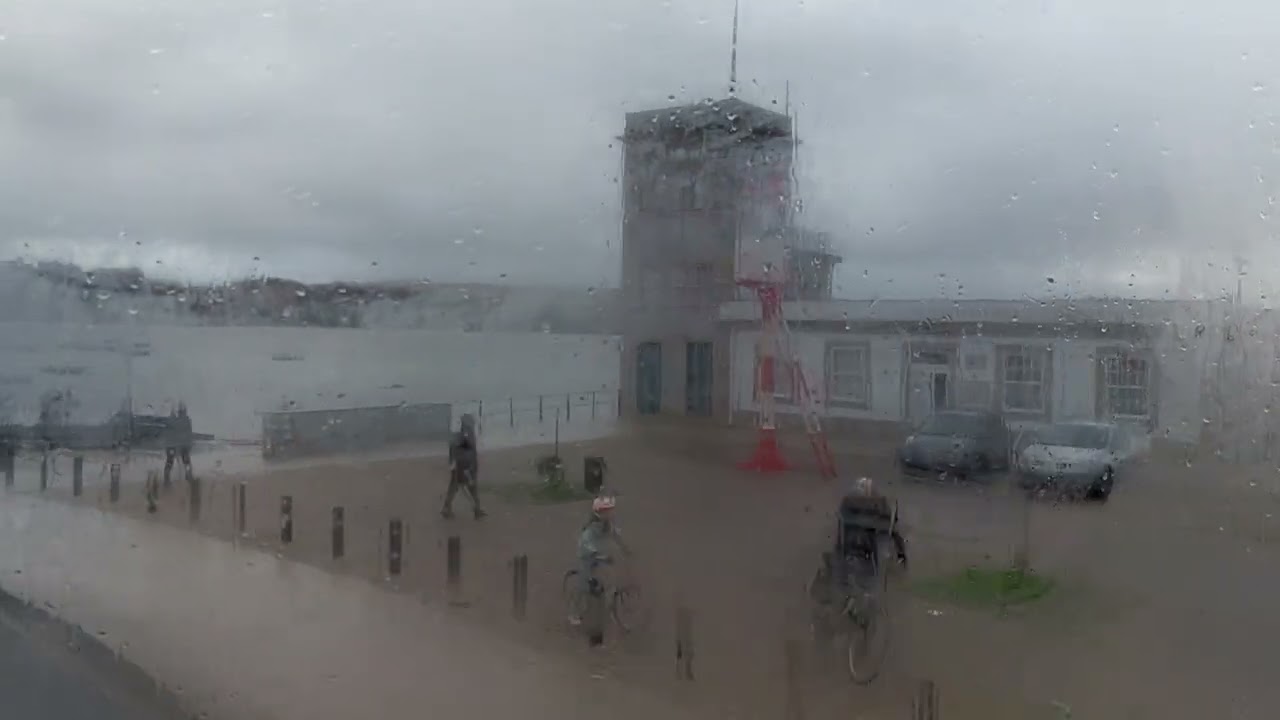 Dia de chuva e mau tempo na Cidade
