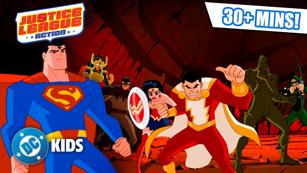 ⭐️ Justice League Action BEST Scenes! PART 1 ⭐️ | #KidsCartoons @dckids​
