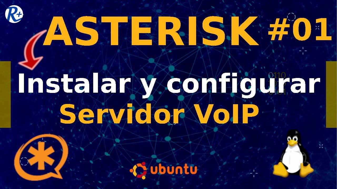 📞 ASTERISK TUTORIAL 01 🔸 INSTALAR y Configurar Servidor VoIP 🐧Ubuntu