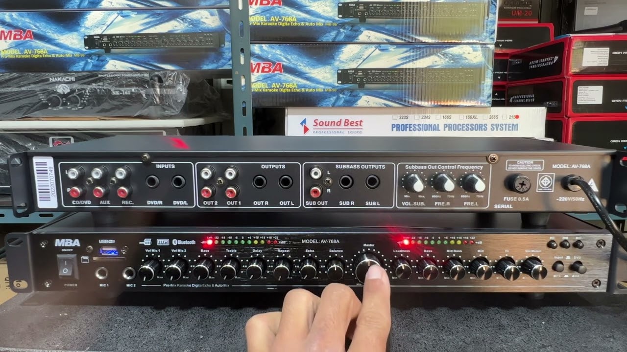 របៀបប្រើប្រេអេកូ MBA -AV768A