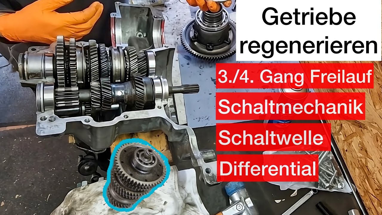 Trabant GETRIEBE REGENERIEREN | 3./4. Gang Freilauf | Gleichlauf  //  TrabiRestauration #22