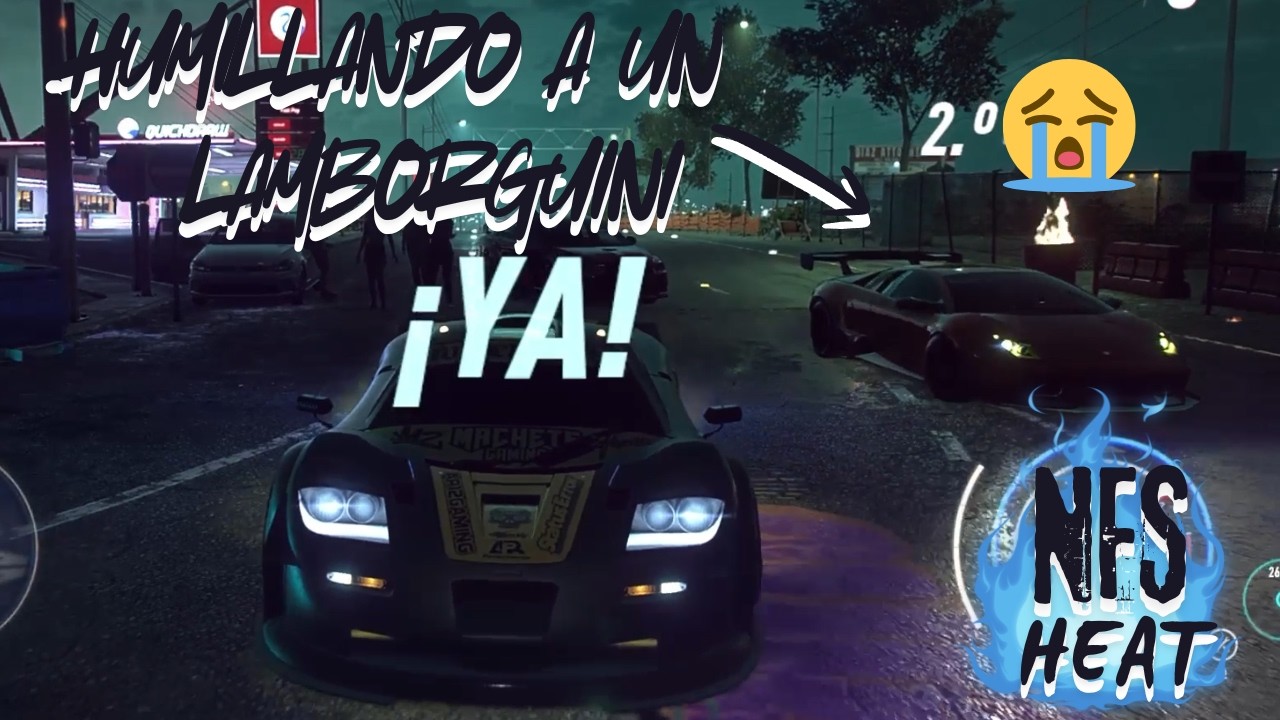 HUMILLANDO A UN LAMBORGUINI EN UNA CARRERA IDA Y VUELTA!!! | Need For Speed Heat - DLC Parte 5