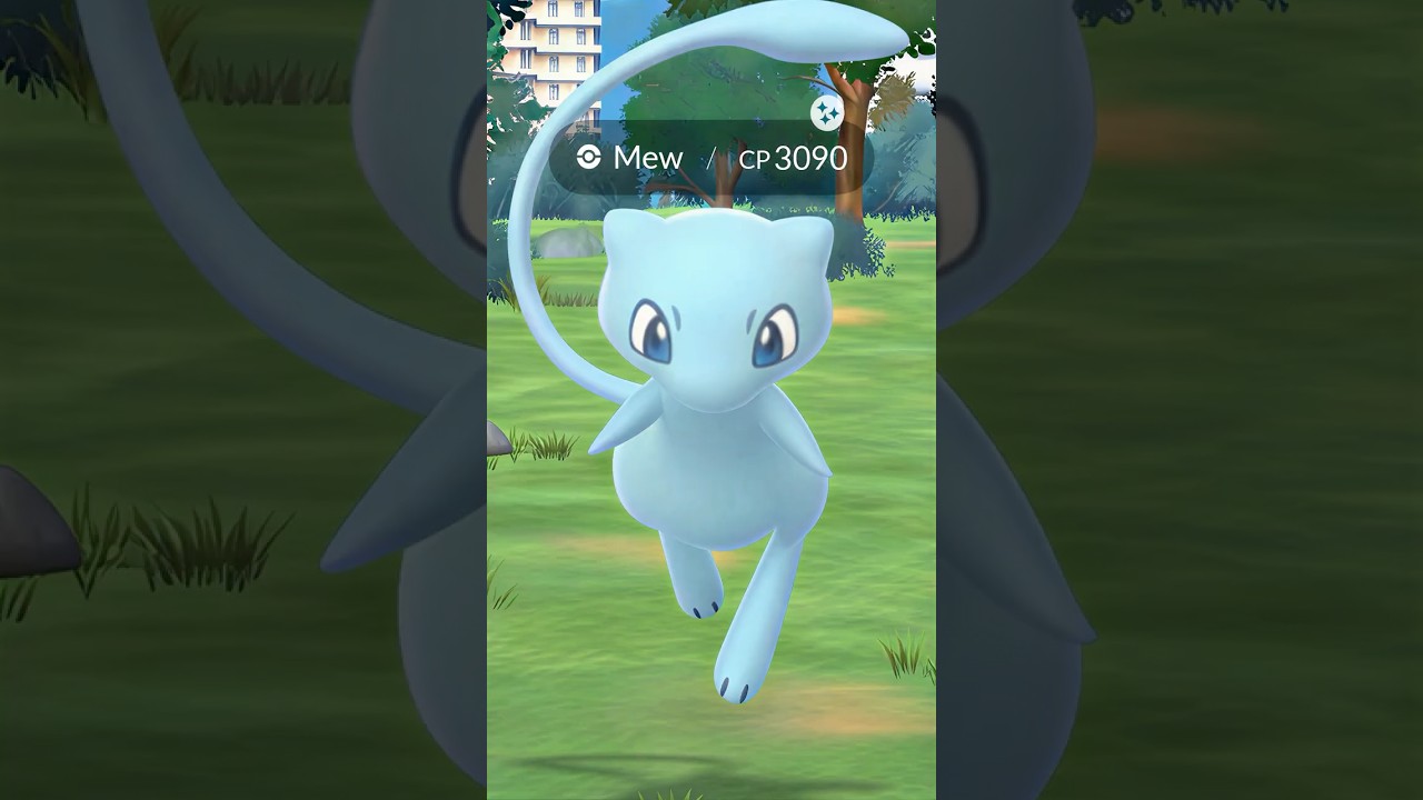 Finally Unlocked Shiny Mew in Pokemon GO!