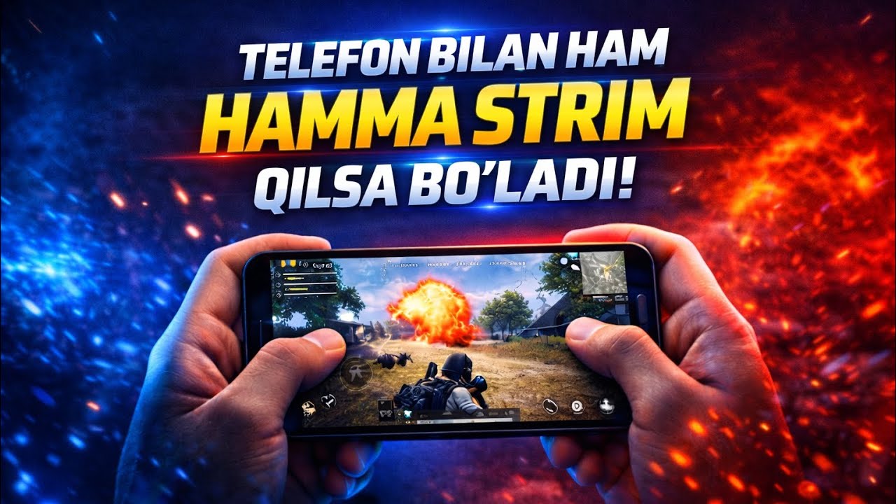 TELEFONDA STRIM QILISH !!!
