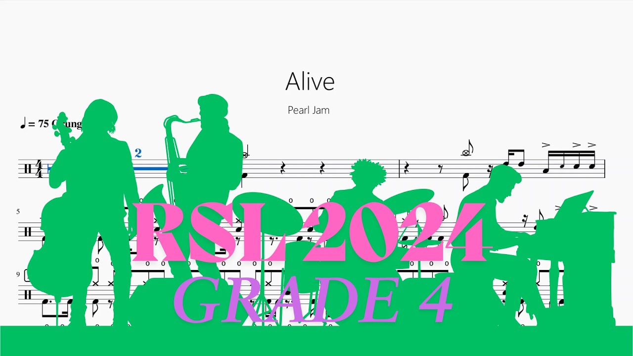 Alive【Rock school Drum Lv4】