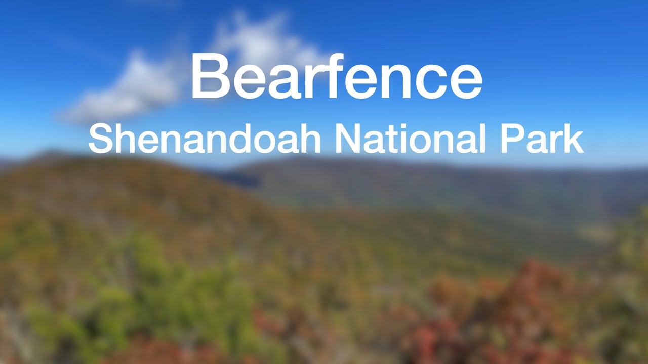 Bearfence Rock Scramble Hike during Fall - Shenandoah National Park