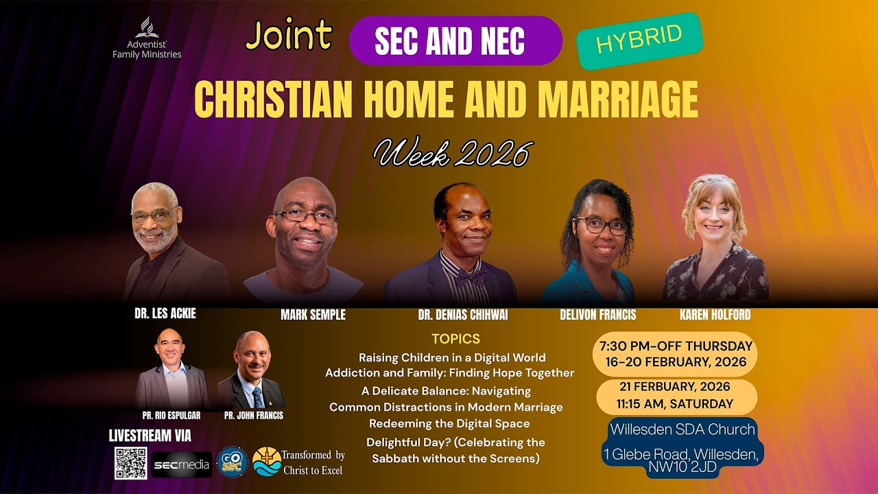 Joint SEC & NEC - Christian Home and Marriage Week 2026 - Interactive Session