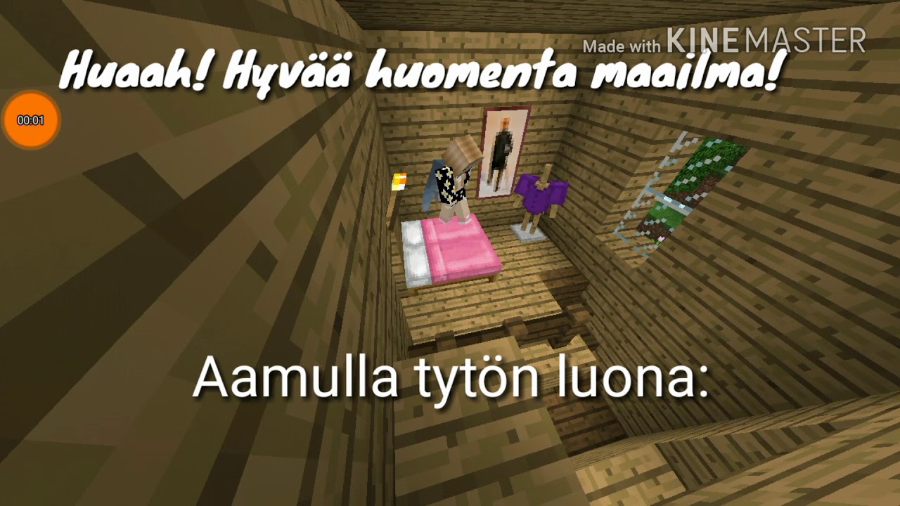 Poika Ja Tytt&ouml; | Minecraft Lyhytelokuva