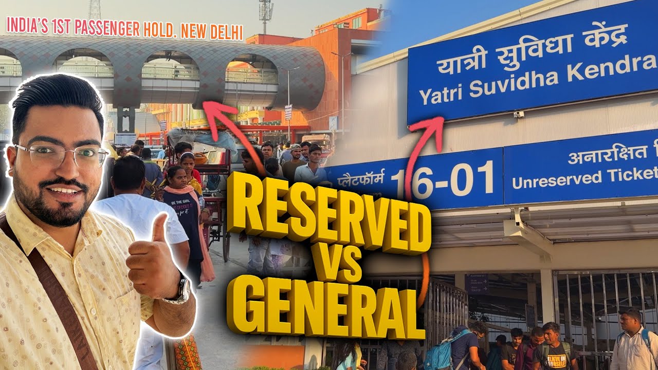Indian Railway's System to Control Crowds 😱 | New Delhi Station Upgrade ! Ft @Shubhamkumarrailways 