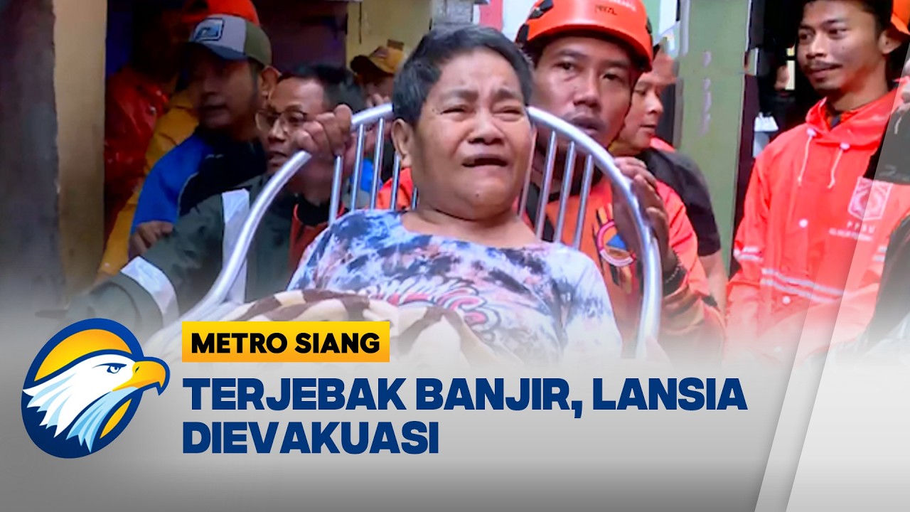 Banjir Rendam Pemukiman Warga di Halim Perdanakusuma - [Metro Siang]