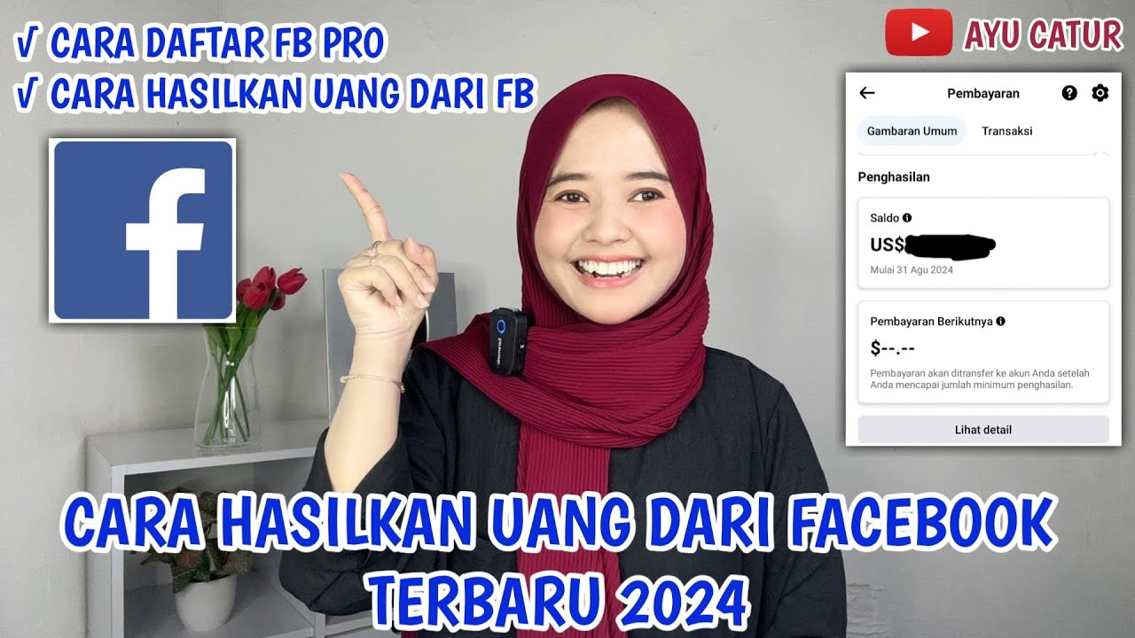 CARA HASILKAN UANG DARI FACEBOOK TERBARU 2024 ❗️ TUTORIAL DAFTAR FB PROFESIONAL | CARA DAFTAR FB PRO