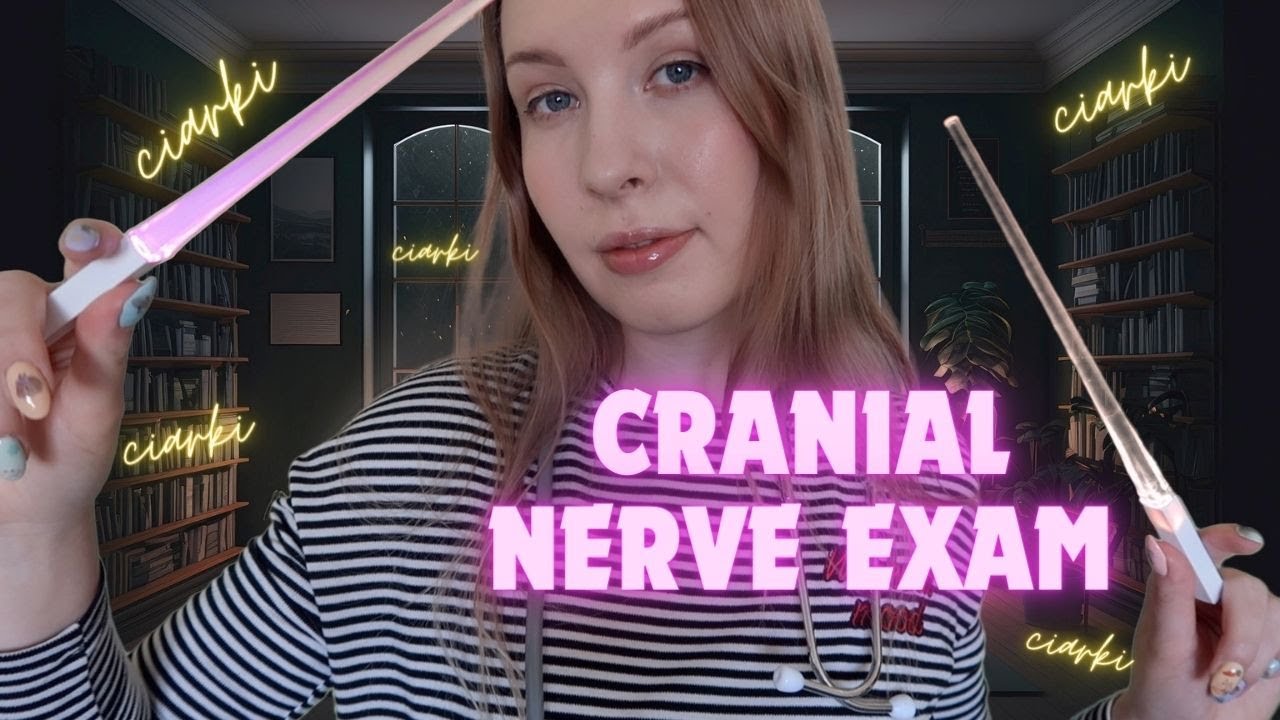 [ASMR po polsku] BARDZO RELAKSUJĄCE badanie nerwów czaszkowych ✨ cranial nerve exam roleplay