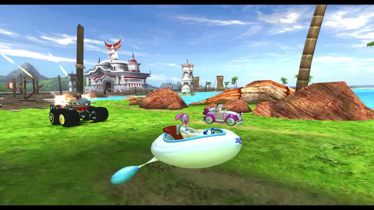 Sonic & Sega All Stars Racing WII ВСЕ ПЕРСОНАЖИ РАЗБЛОКИРОВАНЫ КУБОК САМБЫ