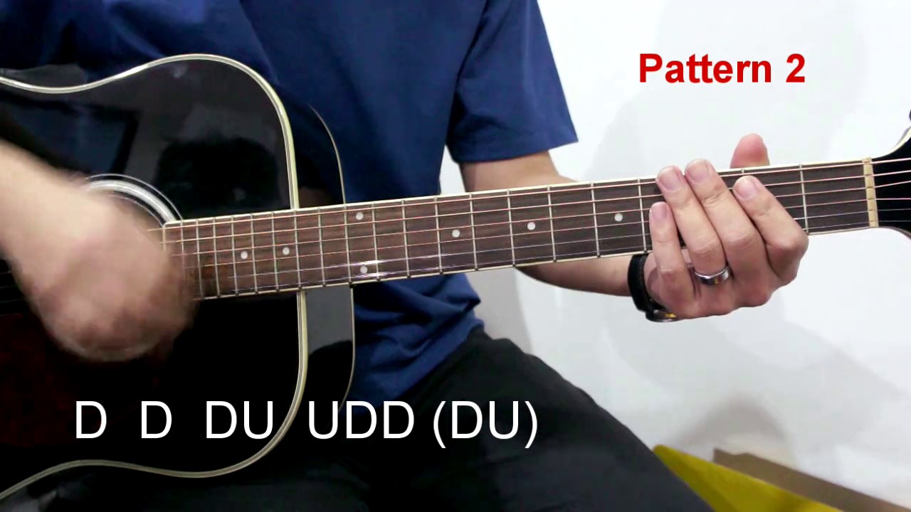 สอนตีคอร์ด 3 แบบ เล่นได้ 1,000 เพลง (Popular Strumming Pattern)