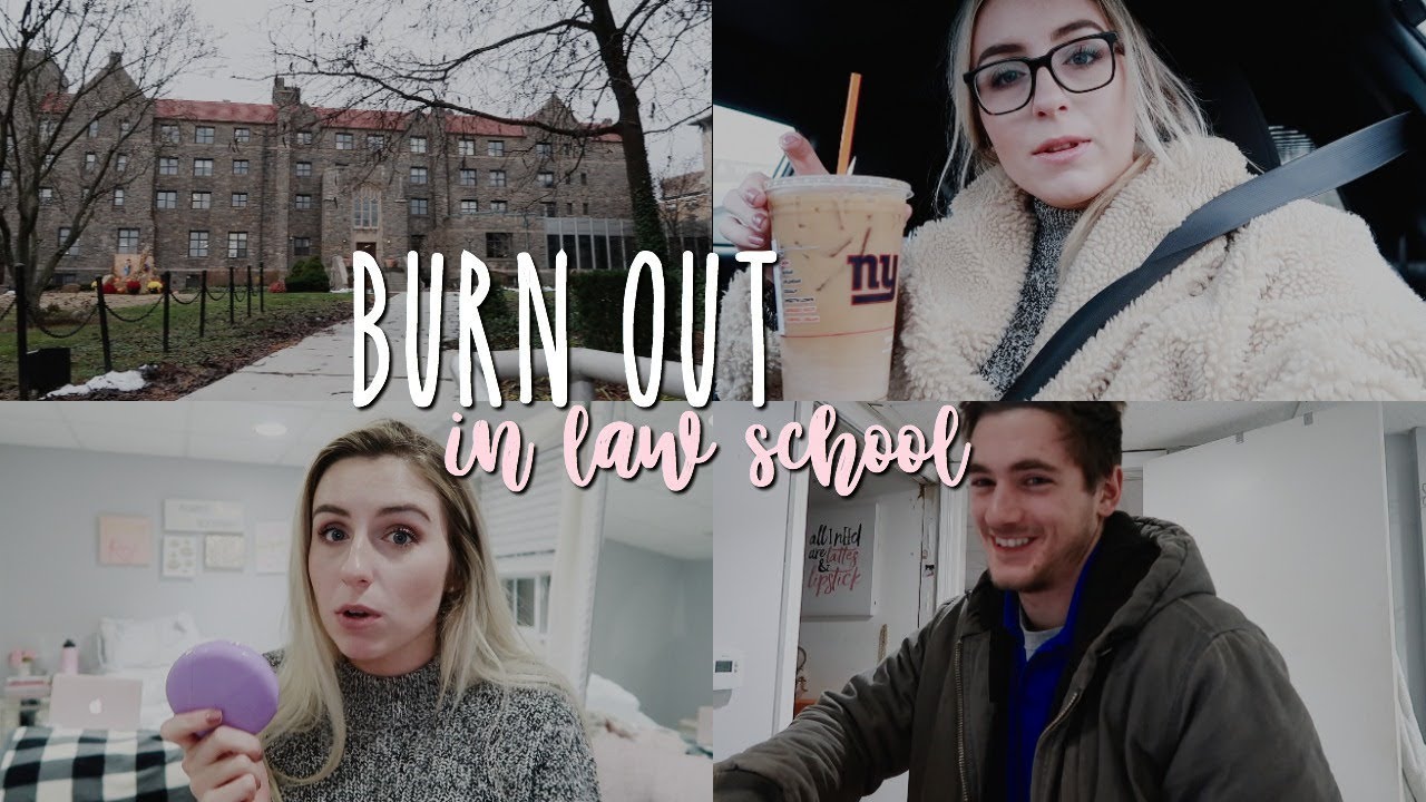 STRESSED OUT, FINALS, APPELLATE BRIEF | Day in the Life of a Law Student