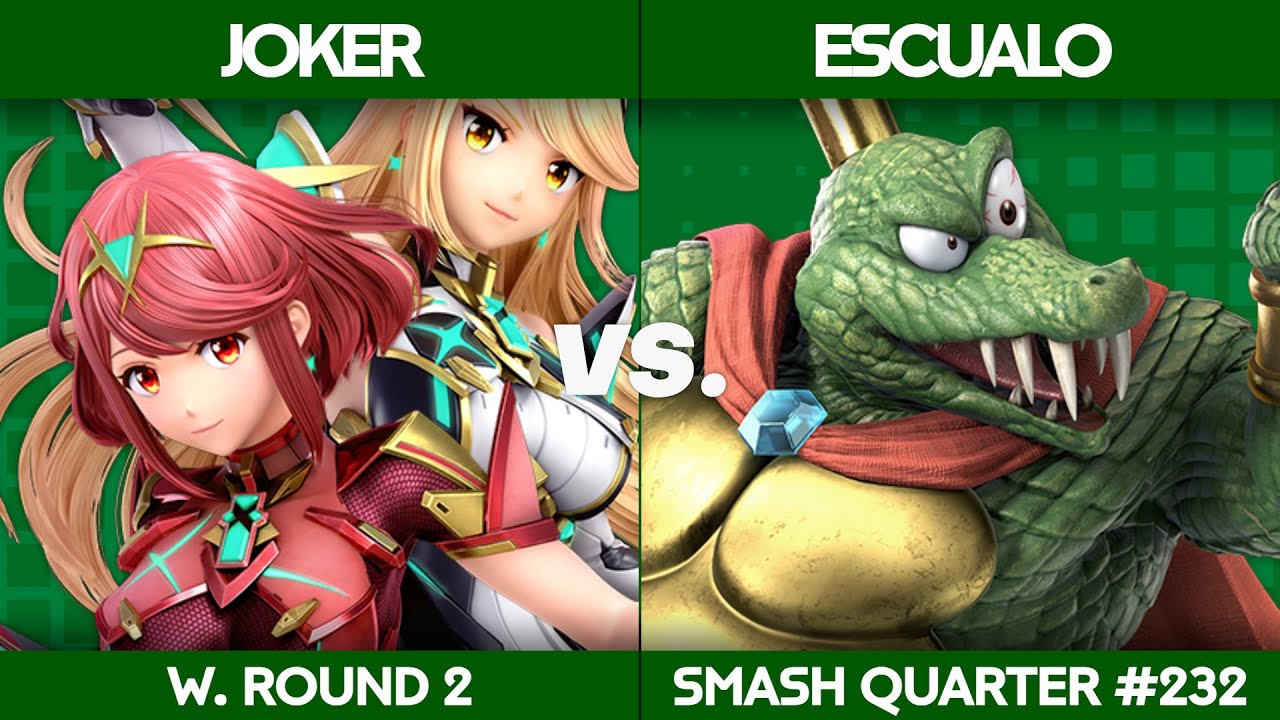 Smash Quarter 232 - Joker (Cloud) v Escualo (King K. Rool): Winners Round 2