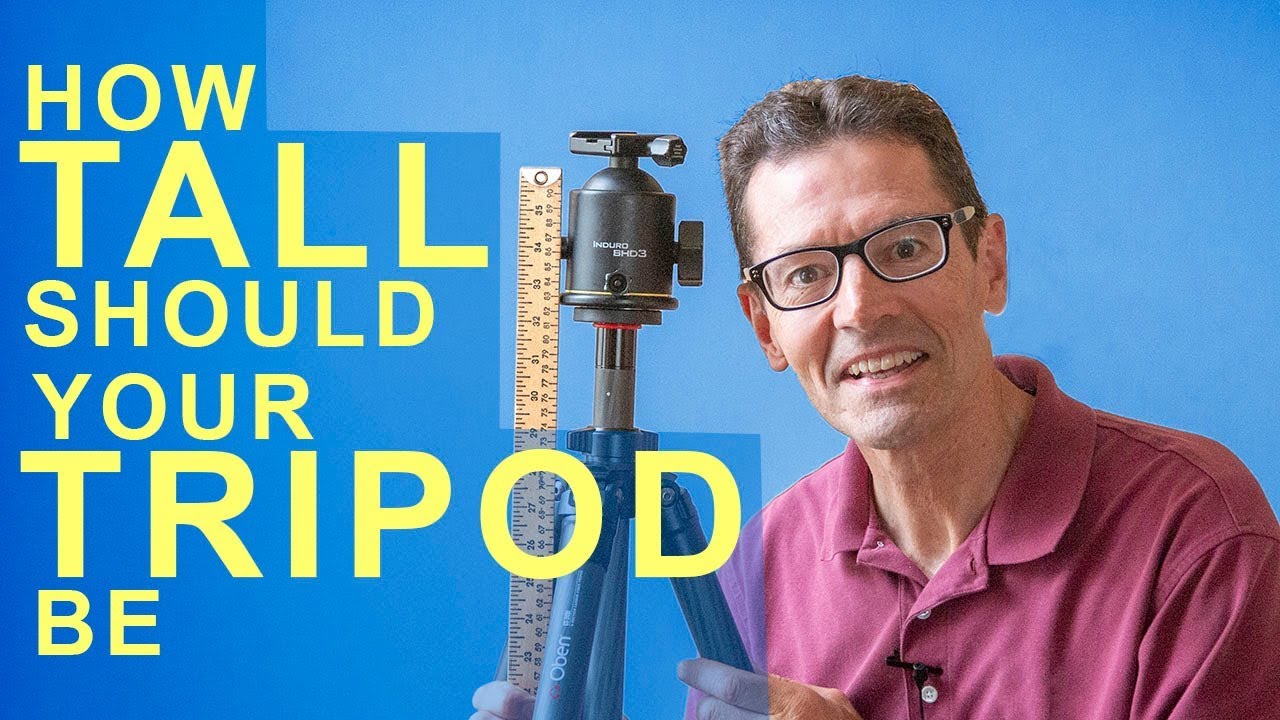 How Tall Should Your Tripod Be (Simple Formula)