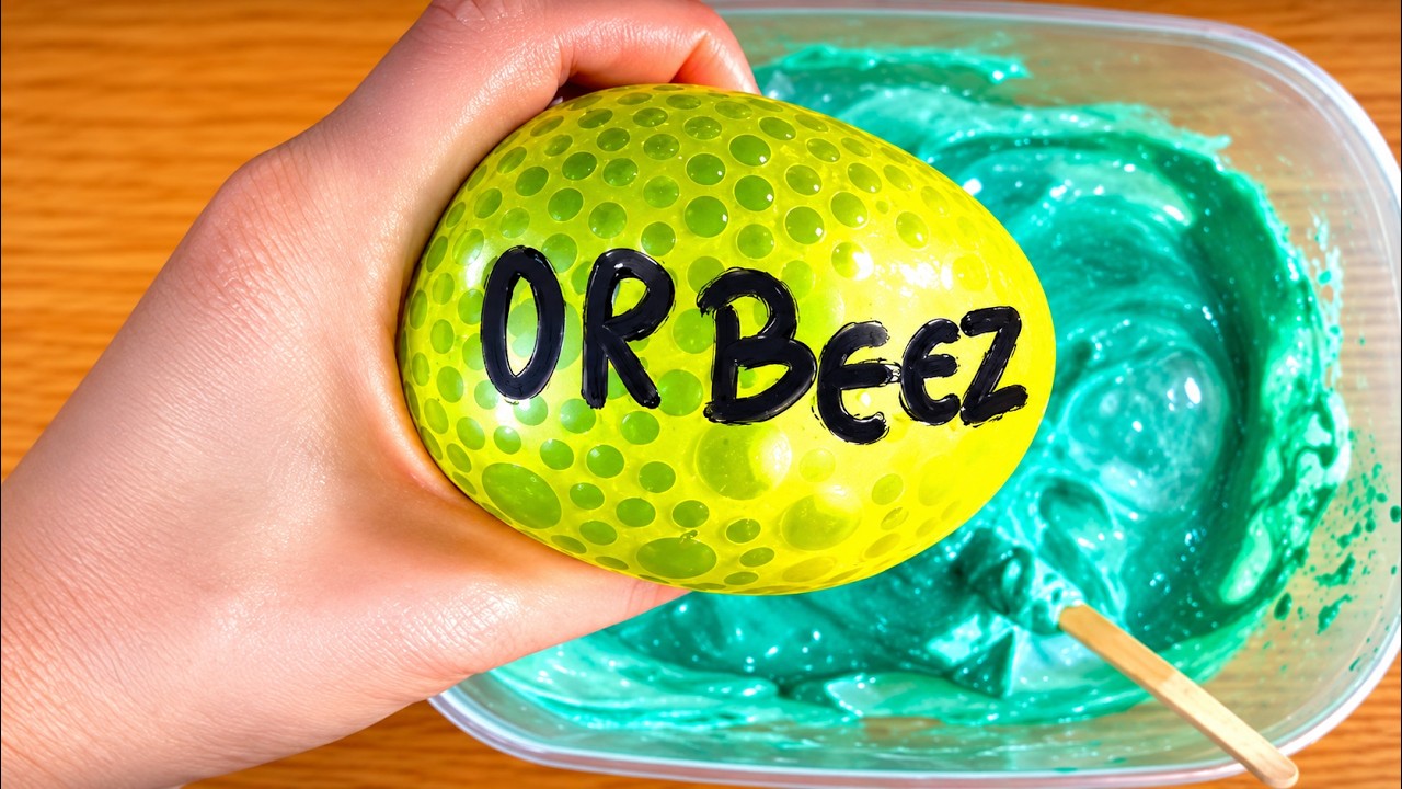 Homemade Anti-Stress Balls - Slime Orbeez and More