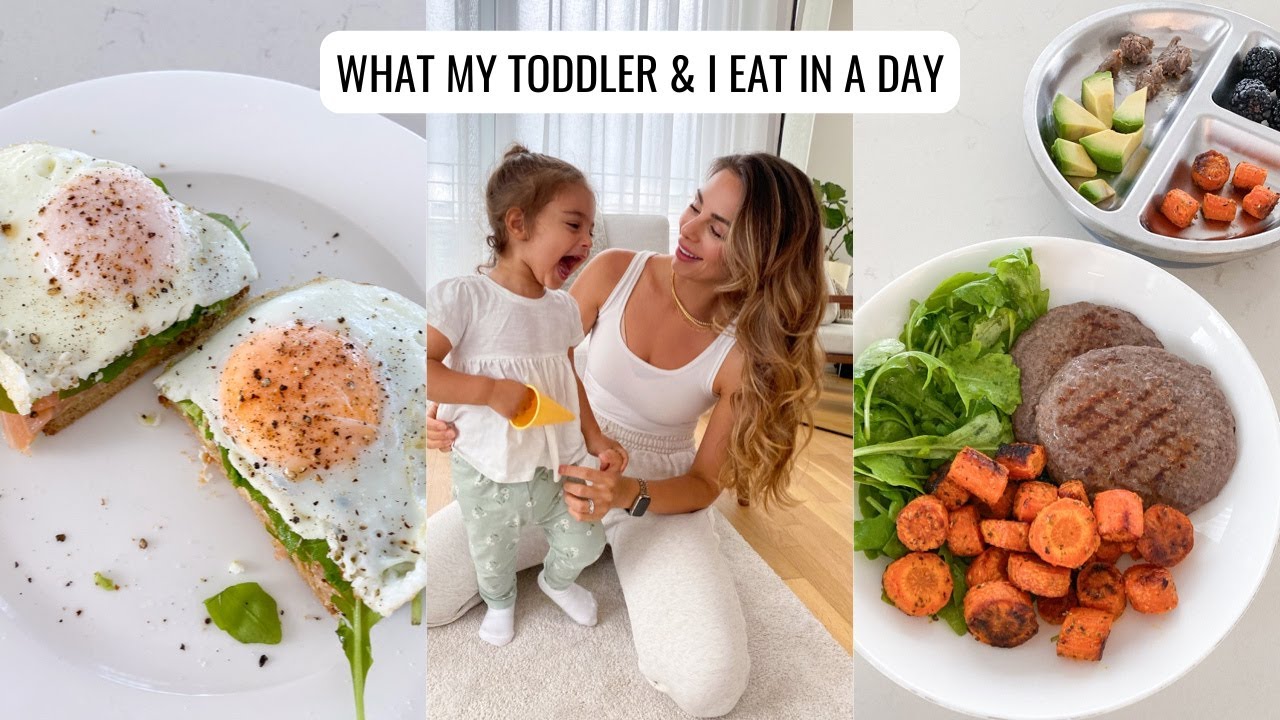 WHAT MY TODDLER & I EAT IN A DAY | Healthy & Simple | Annie Jaffrey