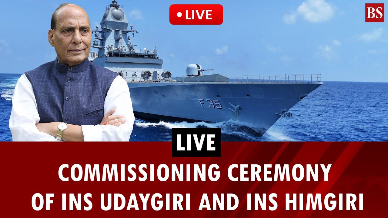Full Commissioning Ceremony of INS Udaygiri and INS Himgiri | Project 17A | Stealth frigates