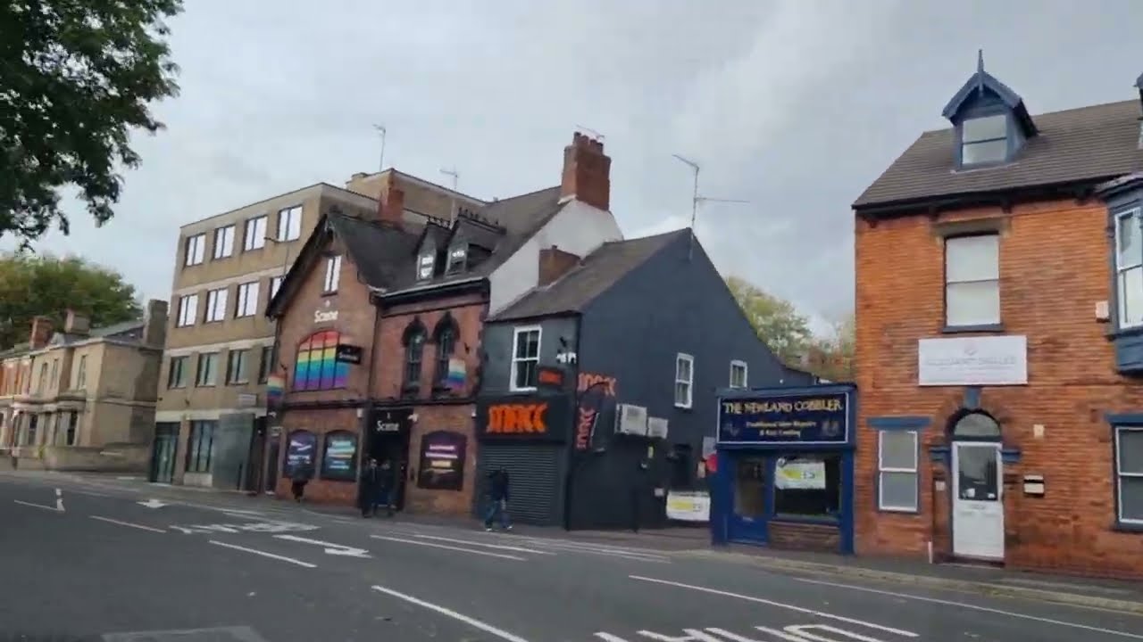 Road Trip UK 🇬🇧 | Things To do in Lincoln | Driving Around Lincoln City Centre | A57 Saxilby Rd 
