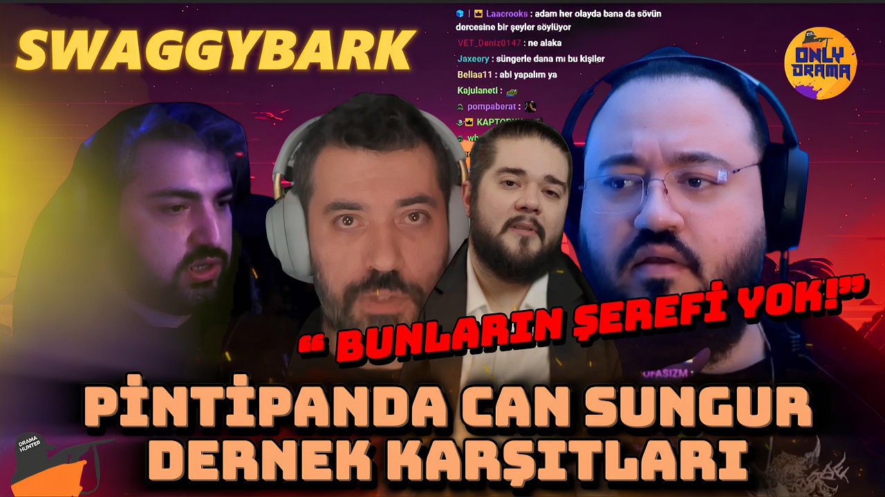 Swaggybark ve Jahrein - PintiPanda, Can Sungur ve Dernek Karşıtları Hakkında Konuşuyor