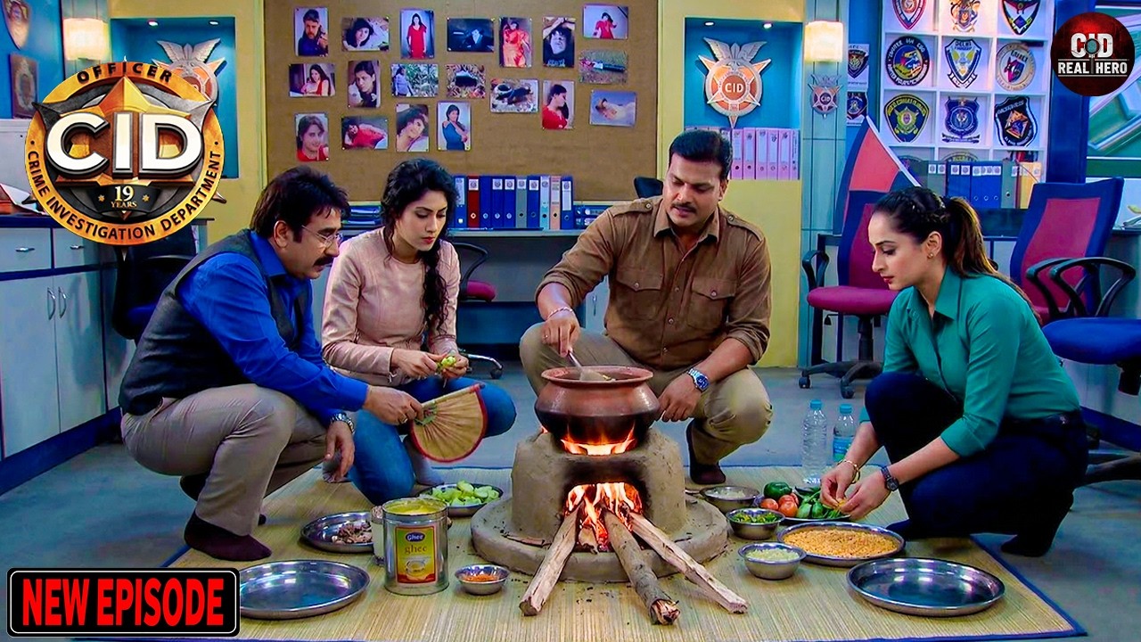 दया सालुंखे पूर्वी और तारिका ने ऑफिस में सबके लिए चूल्हे पर खाना बनाया | CID | सी.आई.डी. | Latest Ep