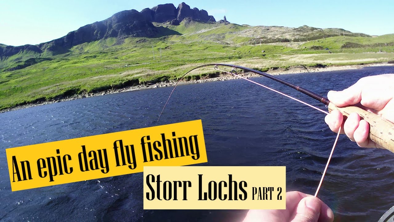An EPIC day fly fishing on the Storr Lochs | Brown trout & rainbow trout | PART 2
